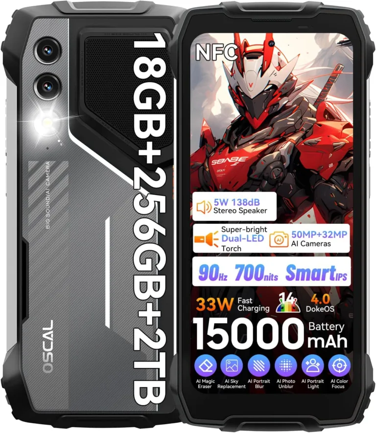 Best Phone 2024 Rugged: OSCAL Pilot 1